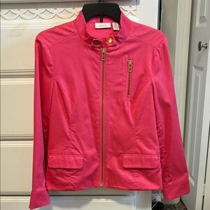 Chicos Pink Women's Jacket- Size 0